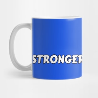 Stronger with Jesus Mug